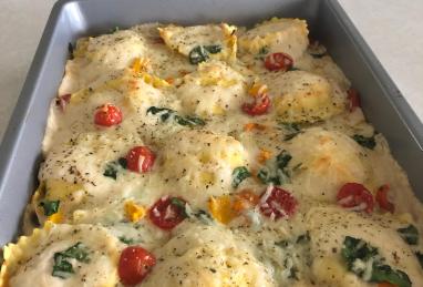 K-Dub's Alfredo Ravioli Bake Photo 1