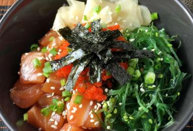 Do-It-Yourself Salmon Poke Bowls Photo 1