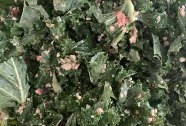 Raw Cashew Cheesy Kale Chips Photo 1