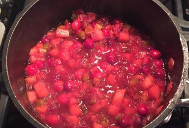 Spiced Cranberry Apple Chutney Photo 1