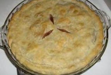 Grandma's Strawberry Rhubarb Pie Photo 1