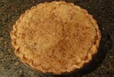 Crumb-Top Rhubarb Custard Pie Photo 1