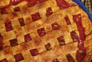 My Own Strawberry Rhubarb Pie Photo 1