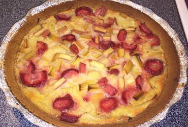 Grammy's Favorite Rhubarb Custard Pie Photo 1