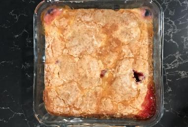 Old Fashioned Rhubarb Cobbler Photo 1