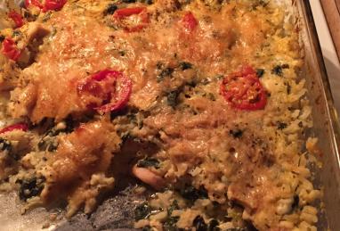 Chicken Florentine Rice Casserole Photo 1