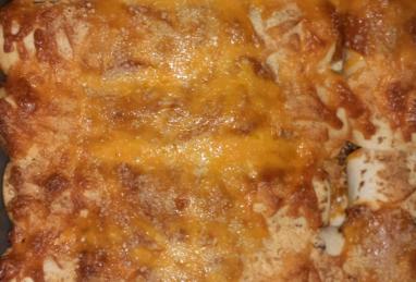 Creamy Cheddar Beef Enchiladas Photo 1