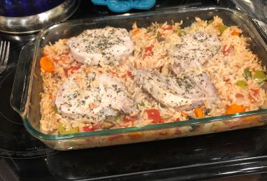 Pork Chops with Garden Rice Photo 1