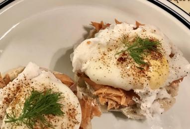 Smoked Salmon Dill Eggs Benedict Photo 1