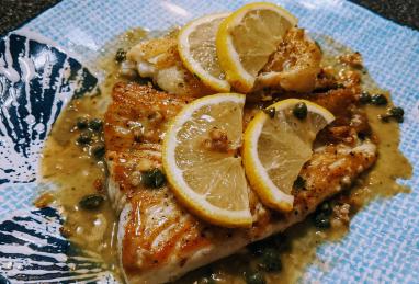 Quick Salmon Piccata Photo 1