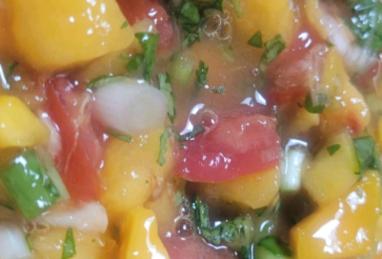 Mango, Peach, and Pineapple Salsa Photo 1