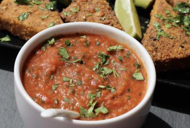 Air Fryer Roasted Salsa Photo 1