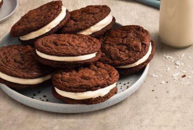 Chocolate C'OAT'conut Sandwich Cookies Photo 1