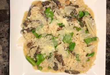 Mushroom Asparagus Risotto Photo 1