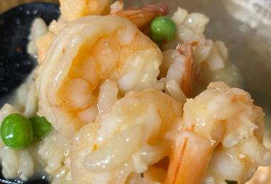 Instant Pot Shrimp Risotto with Peas Photo 1