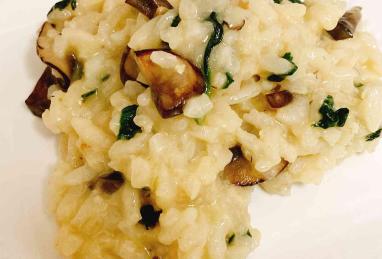 Italian Spinach-Mushroom Risotto Photo 1