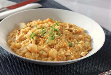 Risotto with Sunchokes, Butternut Squash, and Gorgonzola Photo 1