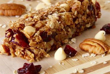 Cranberry Nut Oatmeal Granola Bars Photo 1