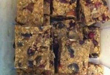 Peanut Butter Trail Mix Bars Photo 1