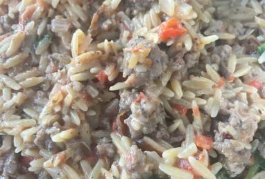 Creamy Sausage Orzo Photo 1