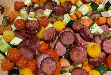 Autumn Ratatouille with Hillshire Farm Smoked Sausage Photo 1