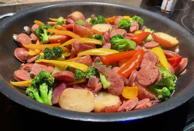 Skillet Sausage and Vegetables Photo 1