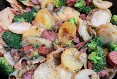 Easy Kielbasa Skillet Dinner Photo 1