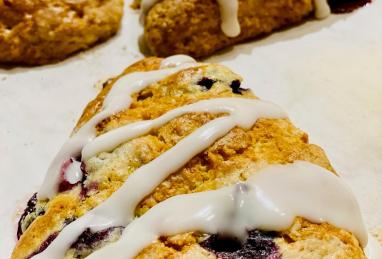 Lemon Blueberry Scones Photo 1