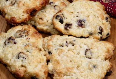 White Chocolate-Cranberry Scones Photo 1