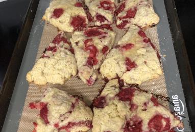 Raspberry-Rose Scones Photo 1