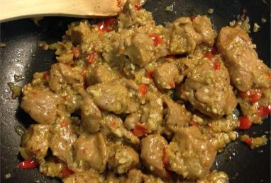 Garlic Pepper Seitan Photo 1