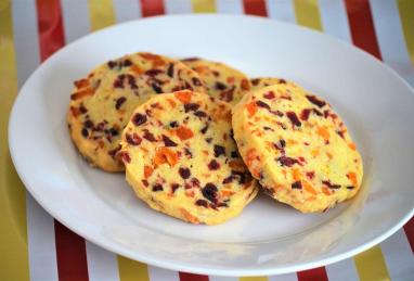 Cranberry-Orange Shortbread Cookies with Apricots Photo 1