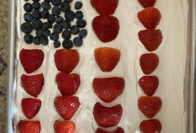 Red, White, and Blue Strawberry Shortcake Photo 1