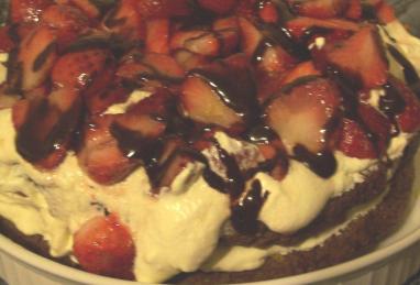 Simple Chocolate Strawberry Shortcake Photo 1