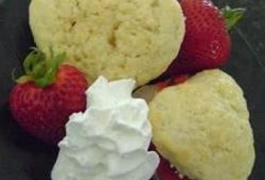 Heart-Shaped Strawberry Shortcakes Photo 1