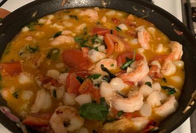 Shrimp Scampi with Angel Hair Pasta Photo 1