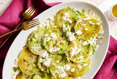 Skillet Green Tomatoes with Crunchy Remoulade Photo 1