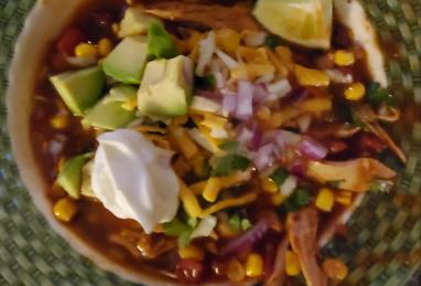 Slow-Cooker Chicken Tortilla Soup Photo 1