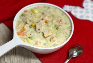 Creamy Chicken Vegetable Soup Photo 1