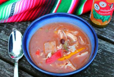 5 Ingredient Chicken Taco Soup Photo 1