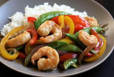 Shrimp and Pepper Stir-Fry Photo 1