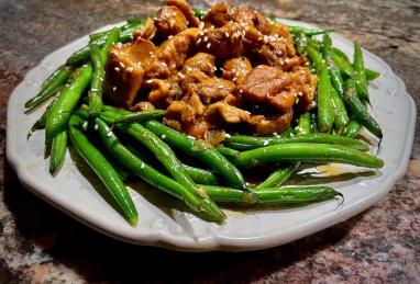 Spicy Chicken and Green Bean Stir Fry Photo 1