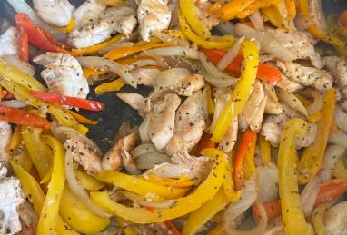 Chicken and Peppers with Balsamic Vinegar Photo 1