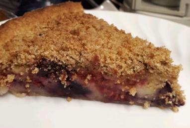 Strawberry Brown Sugar Sour Cream Pie Photo 1