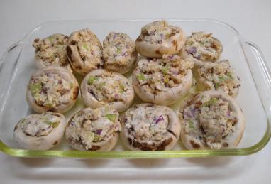 Artichoke Stuffed Mushrooms Photo 1