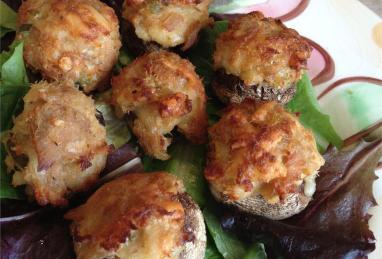 Tuna-Stuffed Mushrooms Photo 1