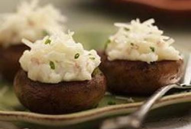 Cheesy Mashed Potato Stuffed Mushrooms Photo 1