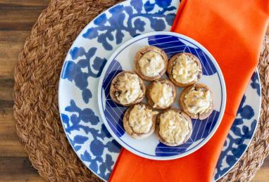 Vegan Stuffed Mushrooms Photo 1