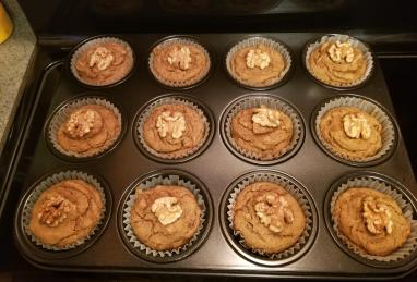 Dietetic Banana Nut Muffins Photo 1