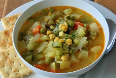 Simple Vegan Split Pea Soup Photo 1